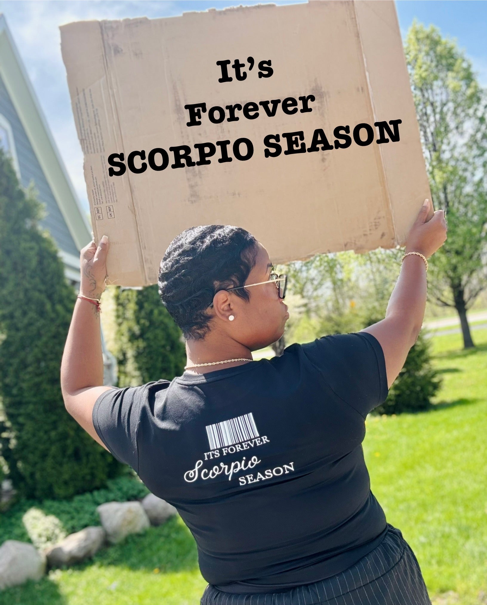 Premium It’s FOREVER Scorpio Season Crop Top