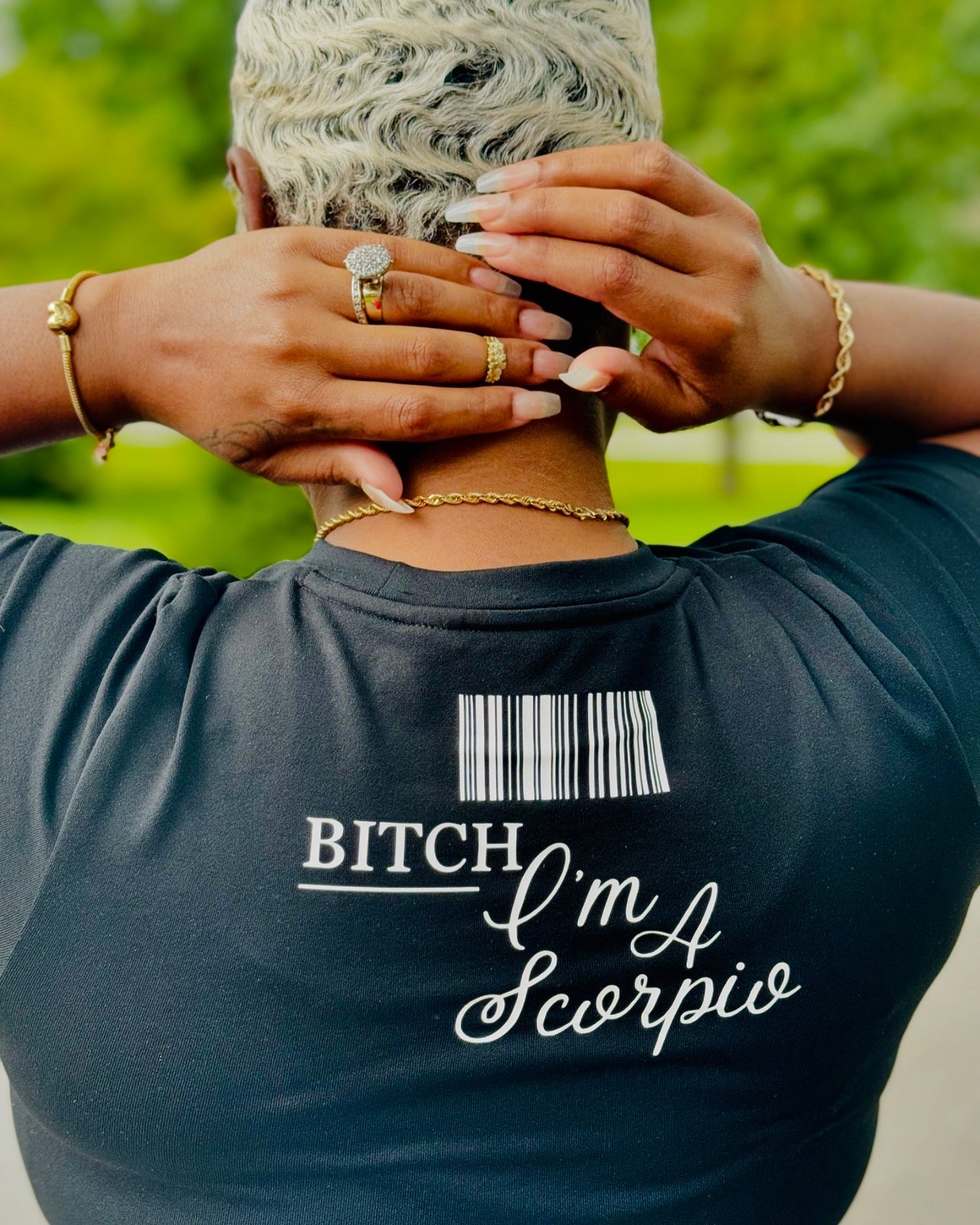 Premium Bitch I’m a Scorpio Crop Top Tee