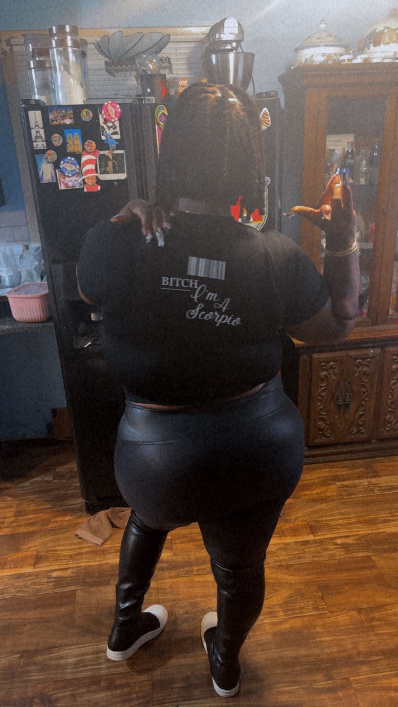 Premium Bitch I’m a Scorpio Crop Top Tee