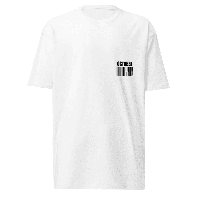 Premium Unisex October Scorpio Heavyweight Tee - White