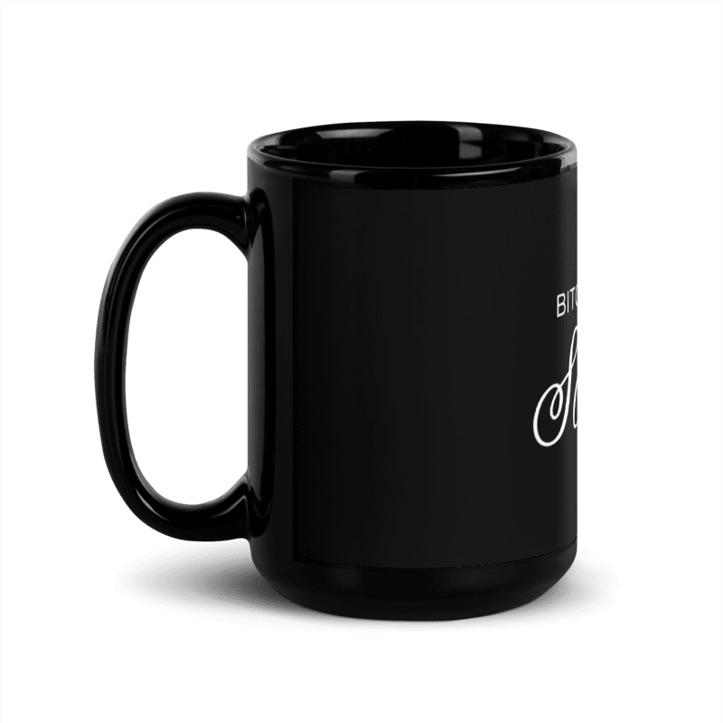 Premium Scorpio Black Glossy Mug